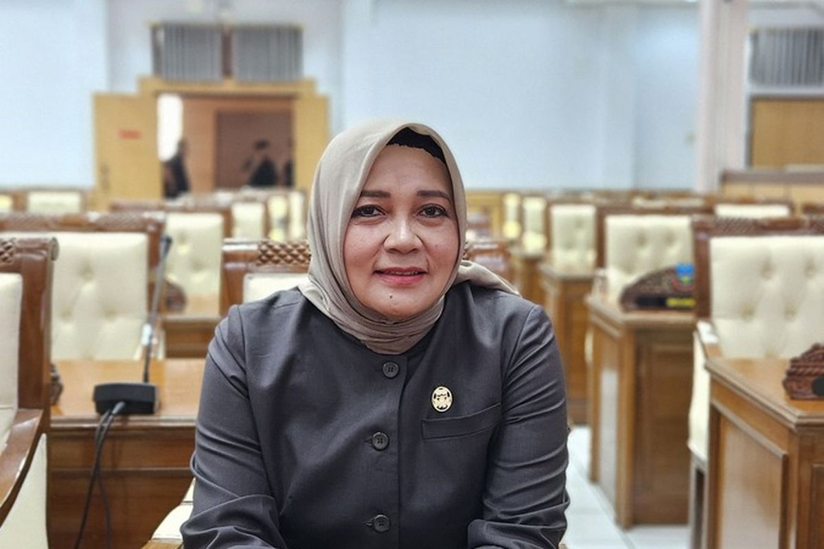 Diah Kurniasari, anggota Komisi IV DPRD Garut yang juga iatri mantan Bupati Garut Rudy Gunawan