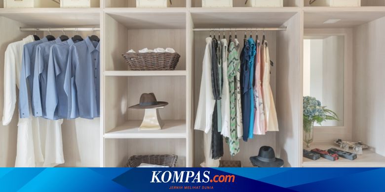 10 Tips Merapikan Pakaian Di Lemari