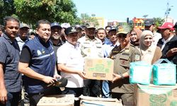 Turun ke Lhokseumawe, Mendagri Cek Infrastruktur Vital dan Salurkan Bantuan