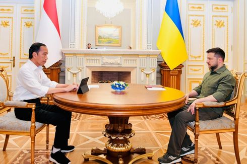 Ukraina Bantah Zelensky Titip Pesan ke Jokowi untuk Putin
