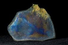 Meteorit Pelangi Ditemukan di Kosta Rika, Batuan Luar Angkasa Langka