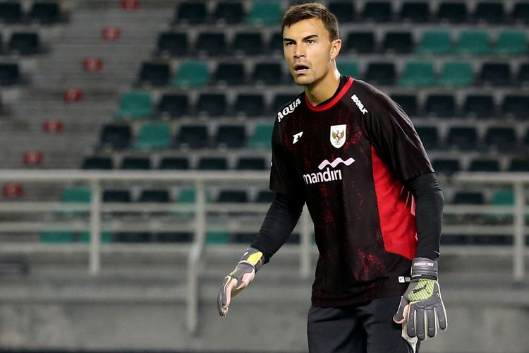 Penjaga gawang timnas Indonesia, Emil Audero.
