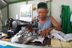 Kisah Pak Sahid Tukang Permak Baju, Tetap Bekerja di Usia Senja