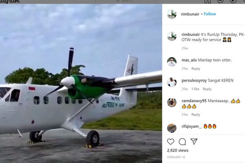 Spesifikasi Pesawat Rimbun Air PK-OTW yang Jatuh di Papua