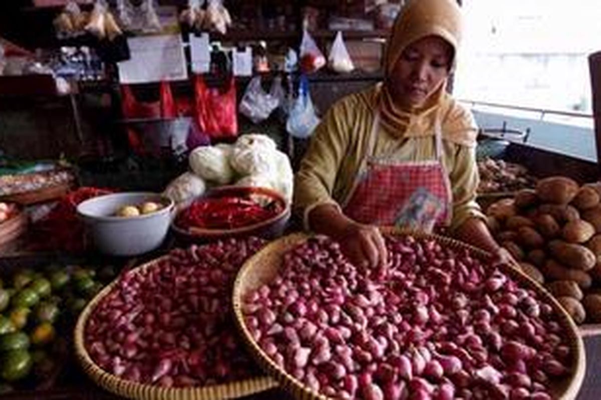 Ilustrasi bawang merah
