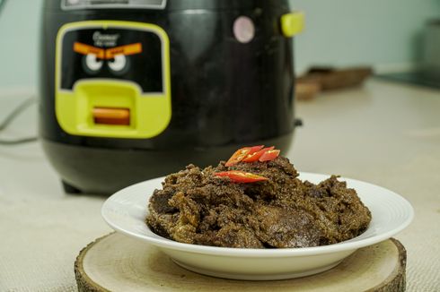 Resep Rendang Sapi Rice Cooker, Simpel dan Tetap Enak
