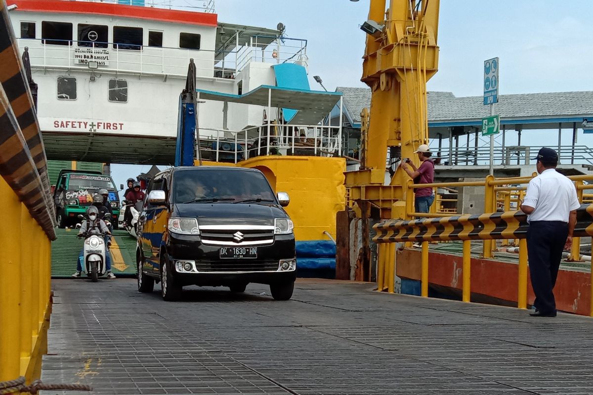 Kondisi di Pelabuhan ASDP Ketapang Banyuwangi 