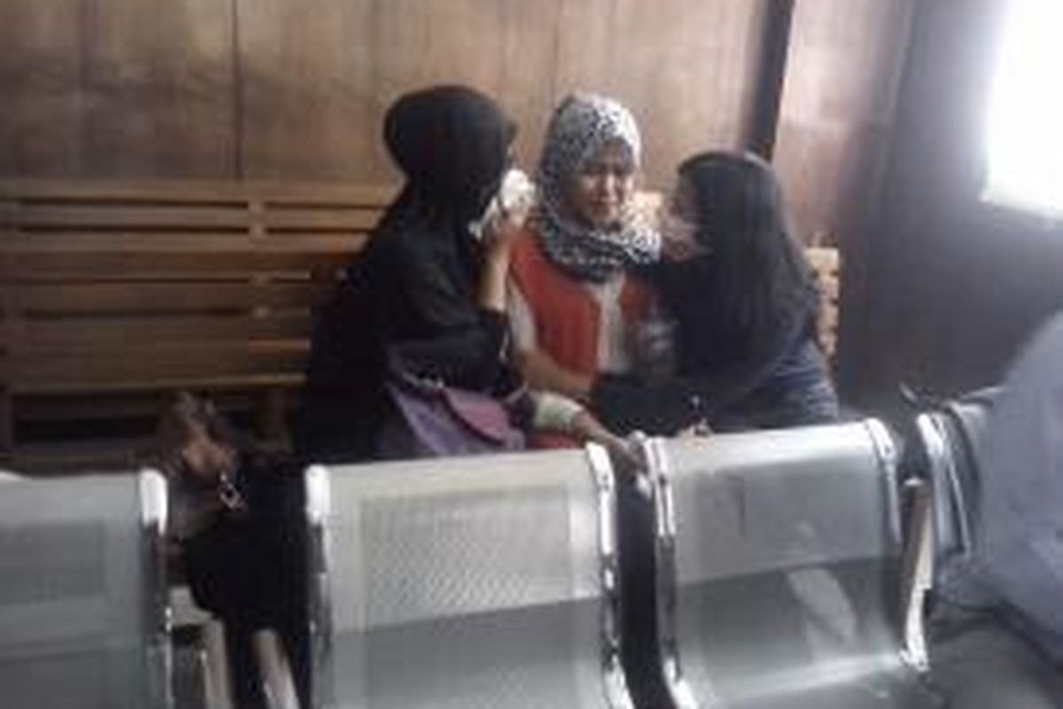 Assyifa Ramadhani, terdakwa pembunuhan Ade Sara Angelina Suroto, di Pengadilan Negeri Jakarta Pusat.