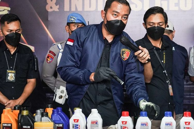 Praktik bisnis oli palsu di Jawa Tengah