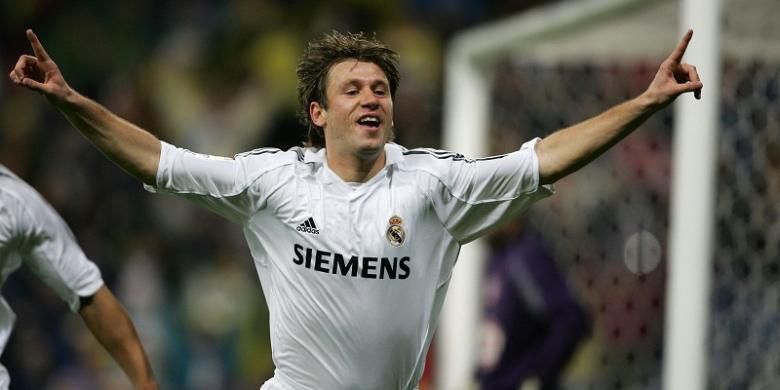 Antonio Cassano ketika masih berkostum Real Madrid.