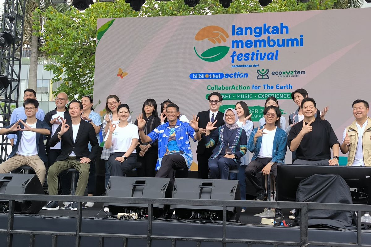 Pembukaan Langkah Membumi Festival 2024, Sabtu (2/11/2024)