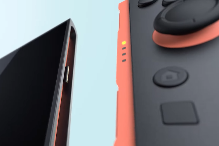 Tombol dan mekanisme lepas pasang Joy-Con baru di Nintendo Switch 2.