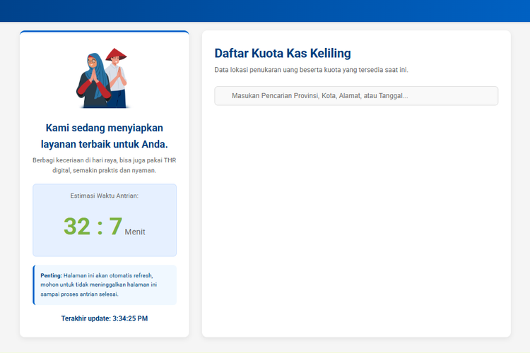 Susahnya “War” Tukar Uang Baru di Pintar BI