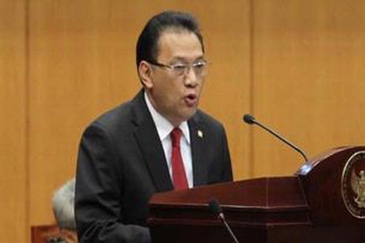 Menteri Keuangan Agus Martowardojo