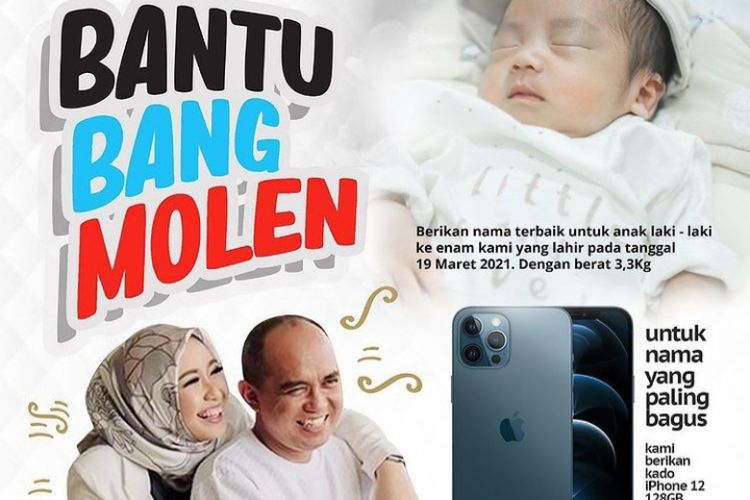 Wali Kota Pangkalpinang Maulan Aklil menggelar sayembara untuk mencari nama anak ke-enam.