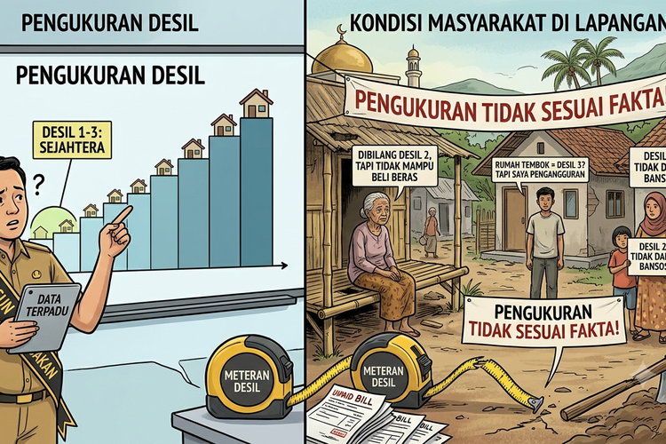 Desil Tak Sesuai Kondisi Ekonomi Warga, Pengamat Minta Verifikasi Ulang 