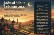 Libur Lebaran 2027 Bisa Sampai 10 Hari, Cek Tanggal Merah dan Cuti Bersama dan Potensi Libur Panjangnya