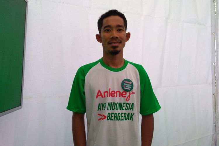 M Fadli, atlet sepeda Indonesia.