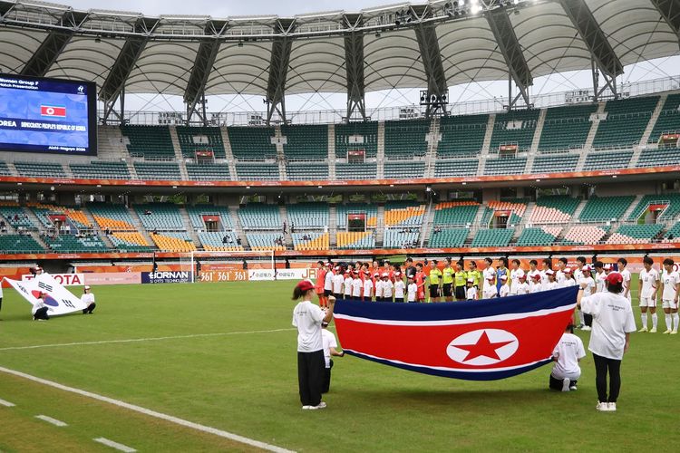 Duel Panas Korsel Vs Korut di Asian Games, 30 Detik Langsung Pelanggaran