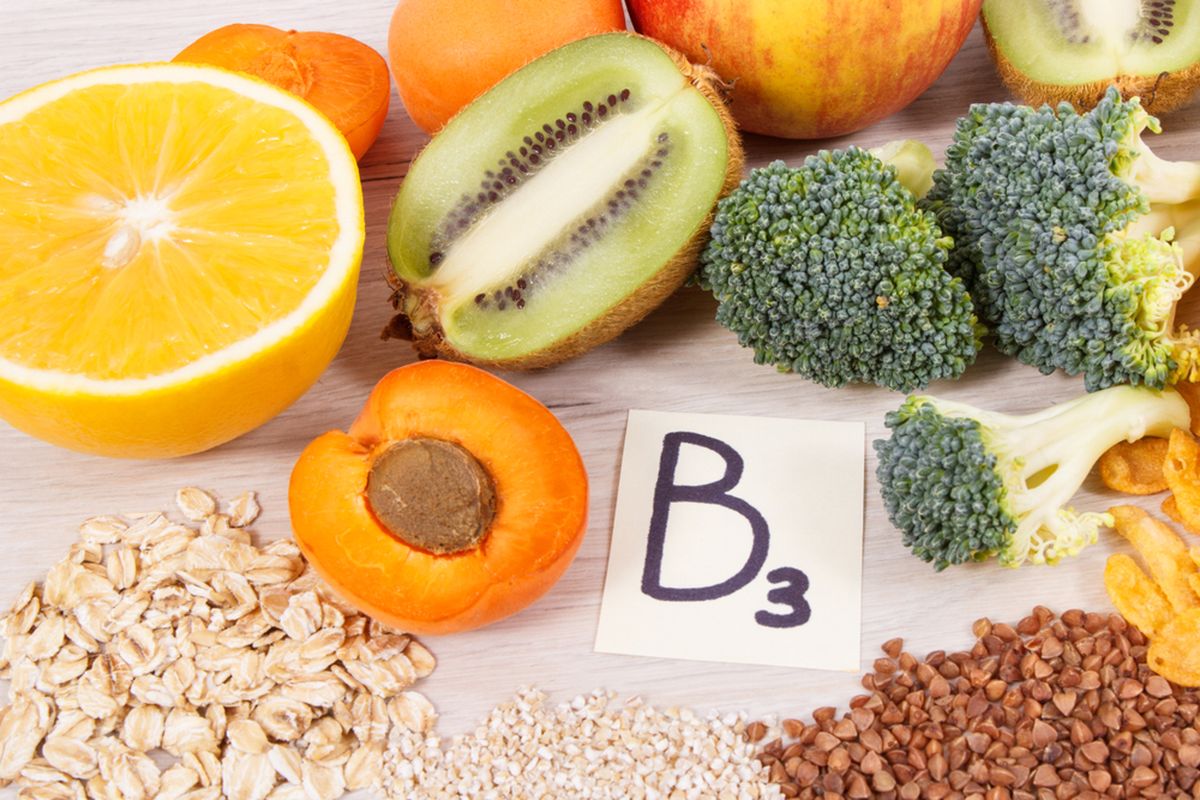Ilustrasi makanan yang mengandung vitamin B3