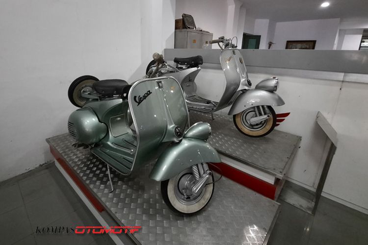 Motor lawas koleksi Museum Merpati Motor