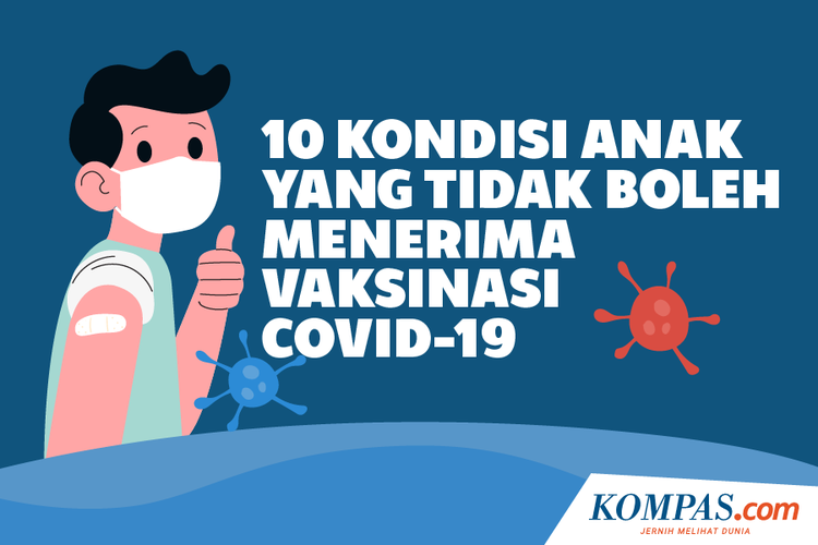 10 Kondisi Anak yang Tidak Boleh Menerima Vaksinasi Covid-19