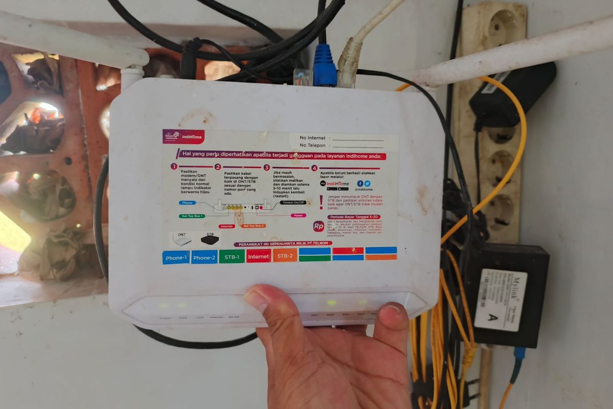 Stiker Router Indihome Indihome Gangguan Kamis Siang, Pengguna Kesal Kerjaan dan Aktivitas ...