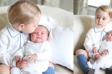 Menggemaskan, Foto-foto Resmi Pangeran George dan Putri Charlotte