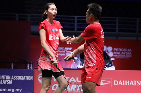 Semifinal Malaysia Masters, Hafiz/Gloria Jumpa Ganda Campuran No. 1 Dunia