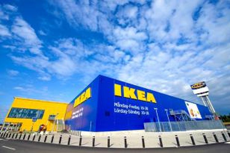 Toko Ikea di Almhult, Swedia. 