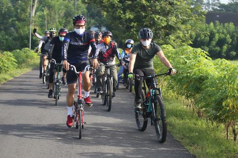 #MelihatHarapan Bike Trenggalek 2021 Menebar Pesan Baik Kepada Masyarakat dengan Bersepeda