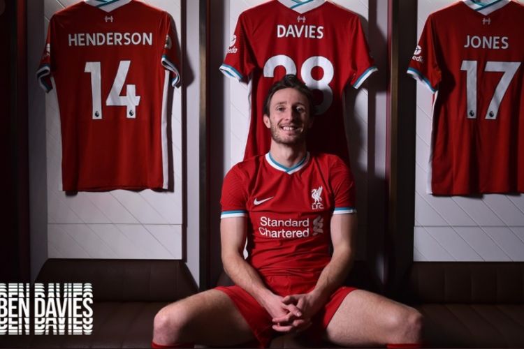 Bek baru Liverpool, Ben Davies. 