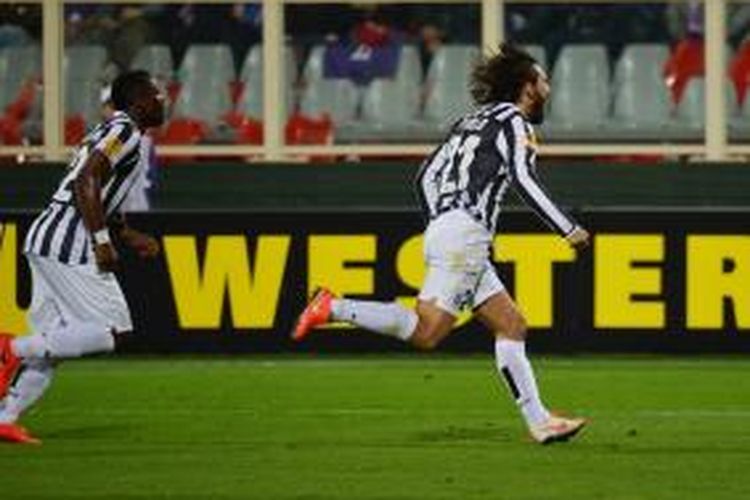 Gelandang Juventus, Andrea Pirlo. 