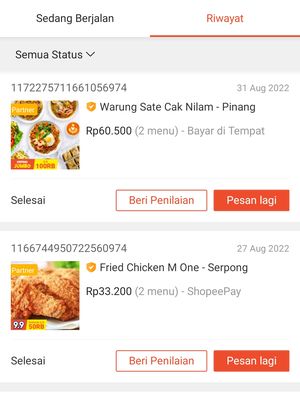 Screenshoot Cara Melaporkan Driver ShoopeFood 1