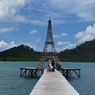 Unik, Ada Miniatur Menara Eiffel di Pantai Aceh