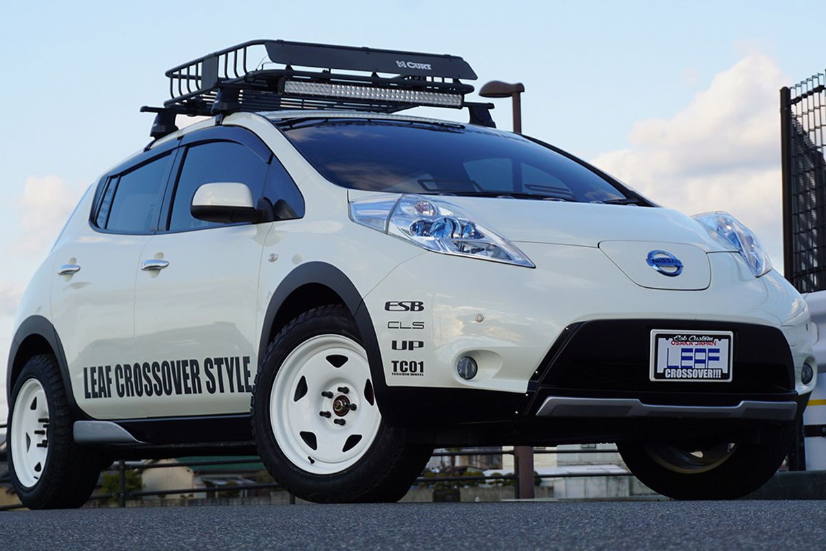 Nissan Leaf bergaya offroad