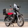 Modifikasi Honda Super Cub C125, Punya Kotak Panel Surya