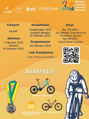 Sonora Virtual Bike Challenge 2021.