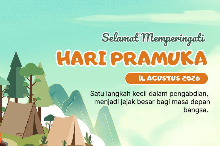 20 Prompt AI untuk Bikin Gambar Hari Pramuka ke-65 yang Keren dan Unik