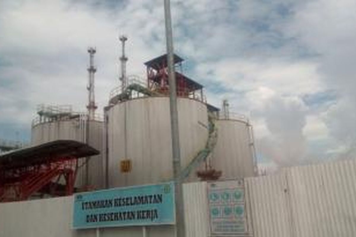Pabrik milik Unilever Oleochemical di Sei Mangke Sumatera Utara