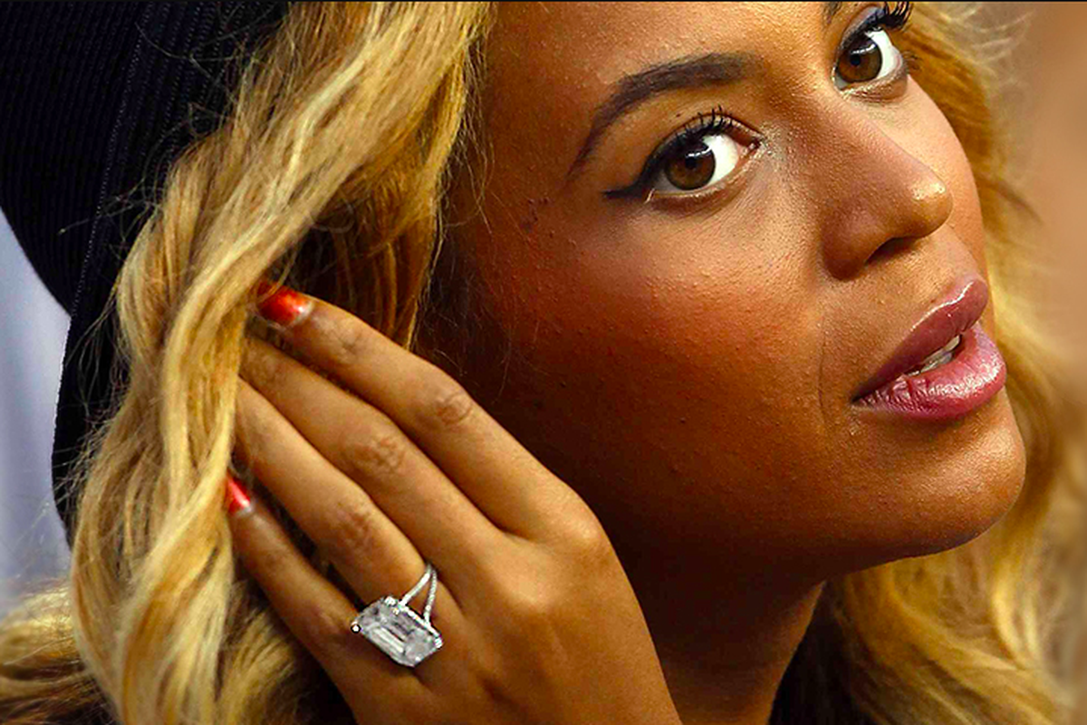 Cincin tunangan Beyonce
