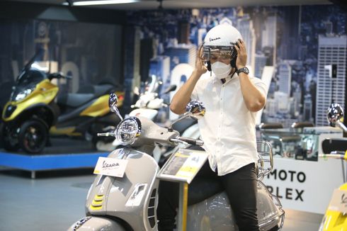 PT Piaggio Indonesia Tawarkan Uji Berkendara untuk Brand Skuter dan Motorbike di Gaia Moto Antasari