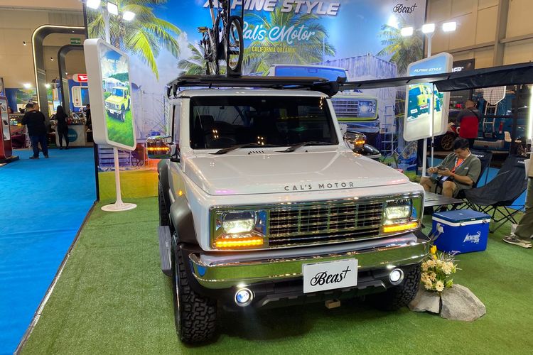 Modifikasi Suzuki Jimny bergaya American Style 