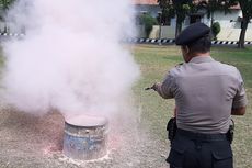 Antisipasi Kejadian di Cianjur, Polisi Dilatih Penggunaan Alat Pemadam Kebakaran