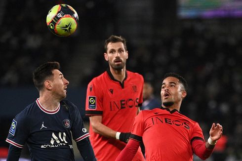 HT PSG Vs Nice: Lionel Messi Diredam, Les Parisiens Tertahan