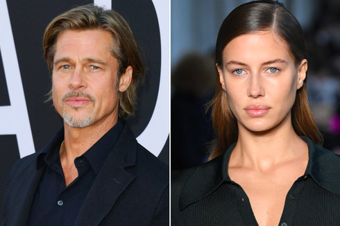 Intip Aksi Kekasih Brad Pitt di Panggung di Milan Fashion Week