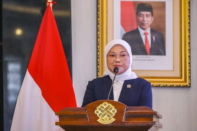 Menteri Ketenagakerjaan (Menaker) Ida Fauziyah.