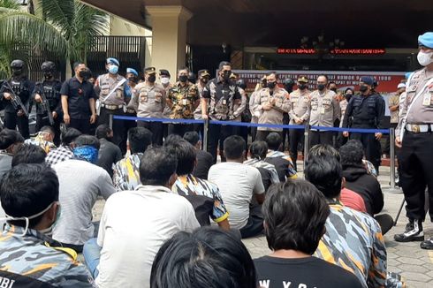 Demo di Jawa Barat, Massa GMBI Dibawa ke Polda Jateng