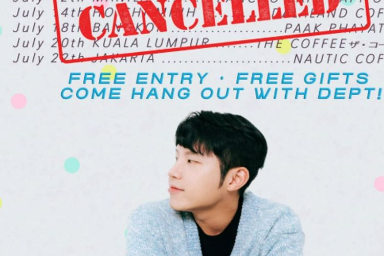 Terkendala Visa, Fan Meeting Dept di Asia Batal
