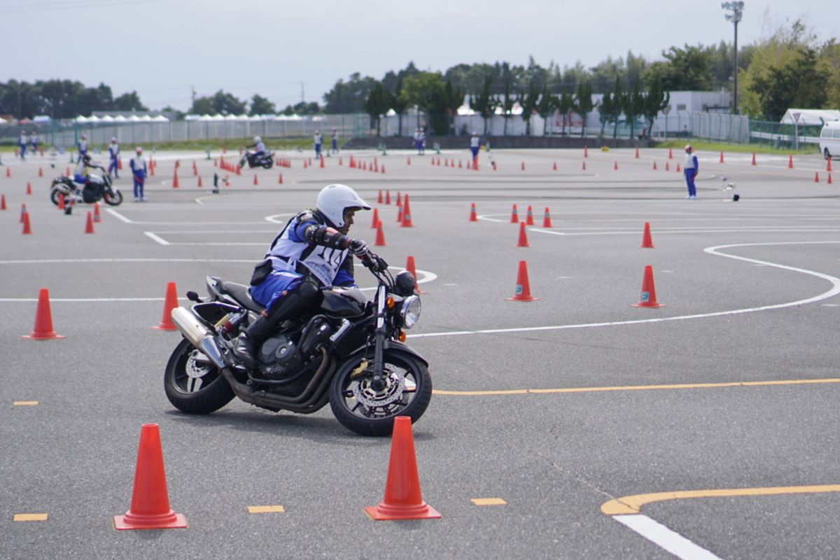 Kompetisi Safety Riding dalam Safety Japan Instructor Competition diselenggarakan Honda di Sirkuit Suzuka, Jepang pada 3-4 Oktober 2019